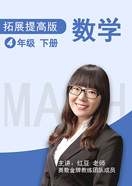 数学 拓展提高 四年级 下册【人教版】